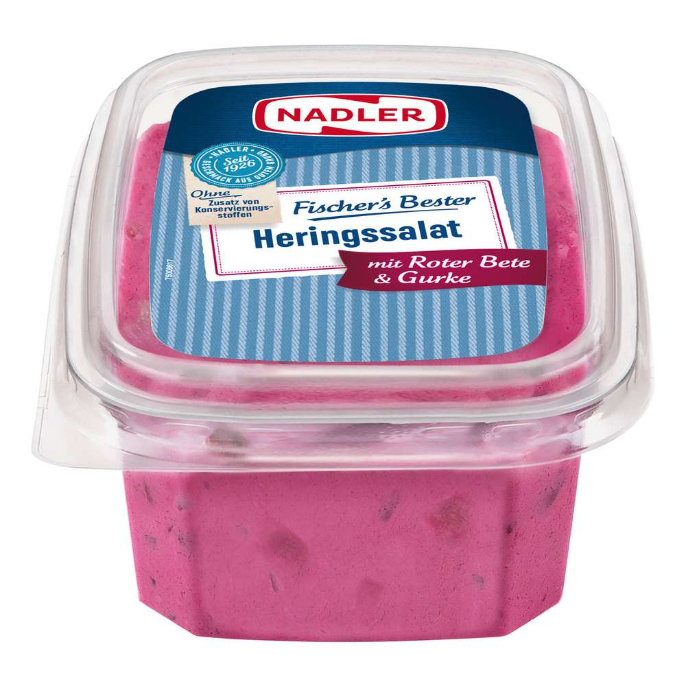 Produktabbildung Nadler Heringssalat mit Roter Bete & Gurke