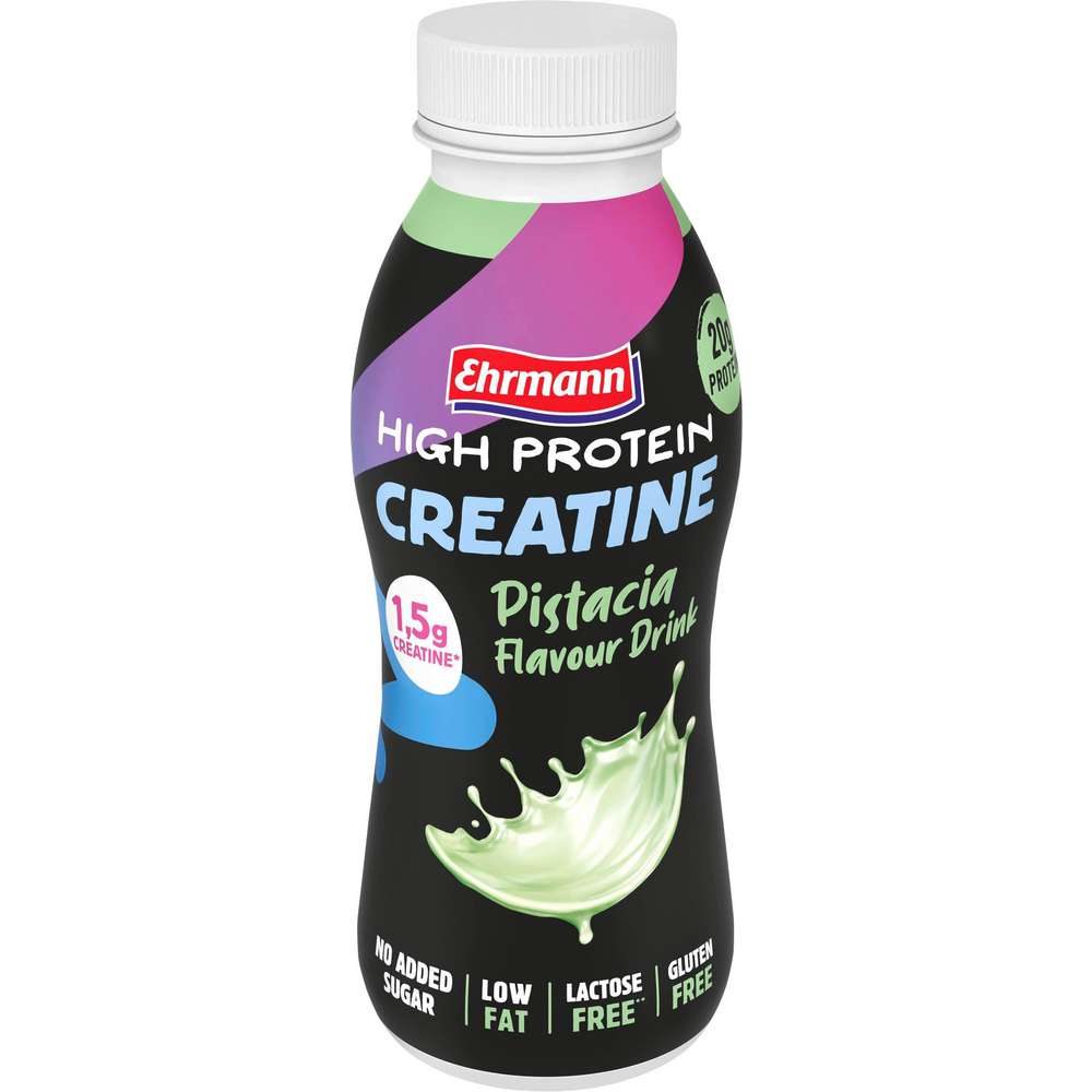 Produktabbildung Ehrmann High Protein Creatine Drink, Pistacia