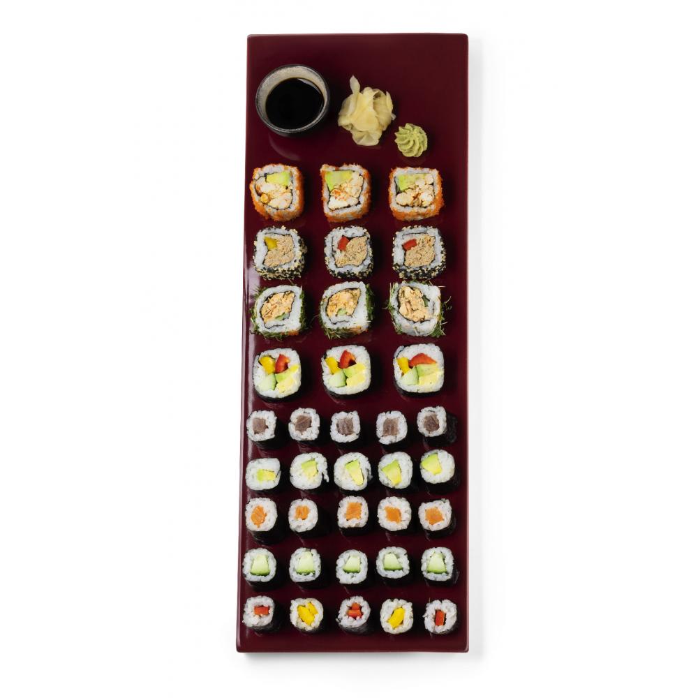 Produktabbildung keine Marke Globus Platte mit 37 Sushis, 777 g