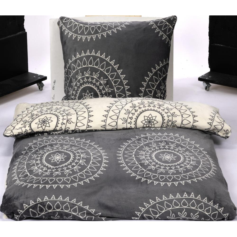 Produktabbildung keine Marke Cashmere-Touch-Bettwäsche, je Garnitur