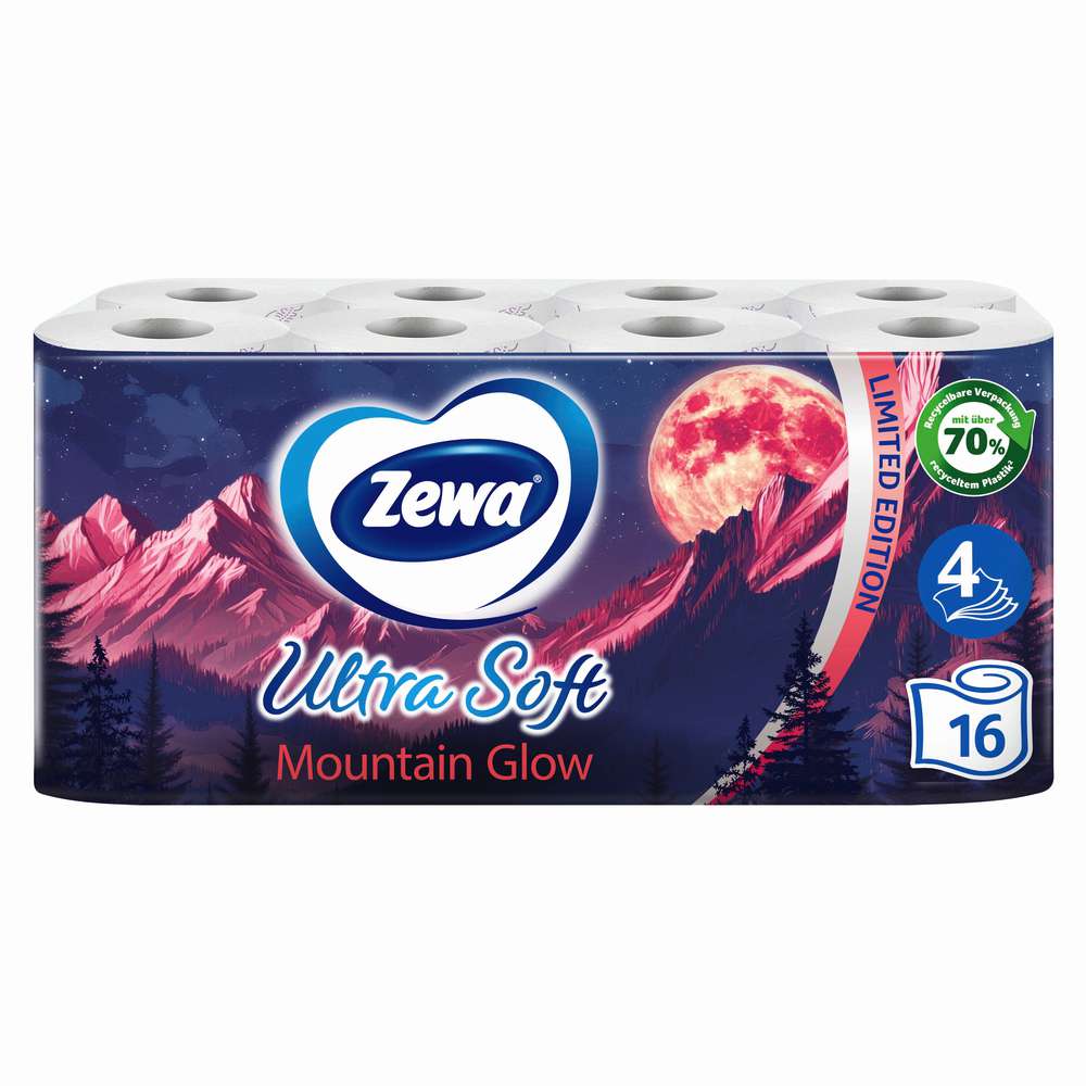 Produktabbildung Zewa Toilettenpapier Ultra Soft, 4-lagig