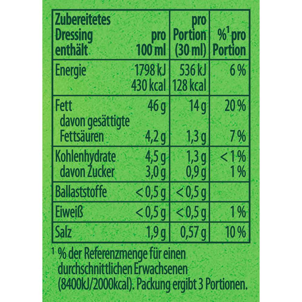 Produktabbildung Knorr Salat Krönung, Zwiebel-Kräuter