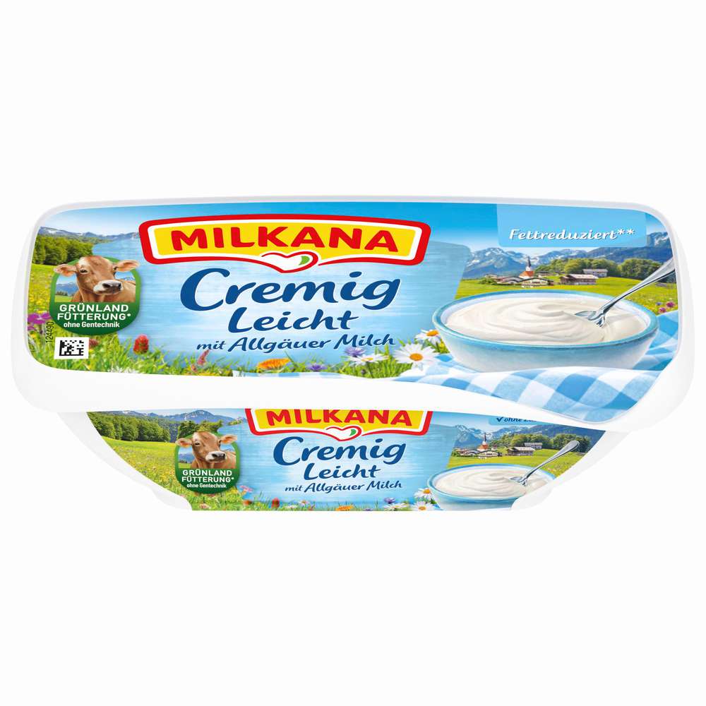 Produktabbildung Milkana Schmelzkäse Cremig Leicht
