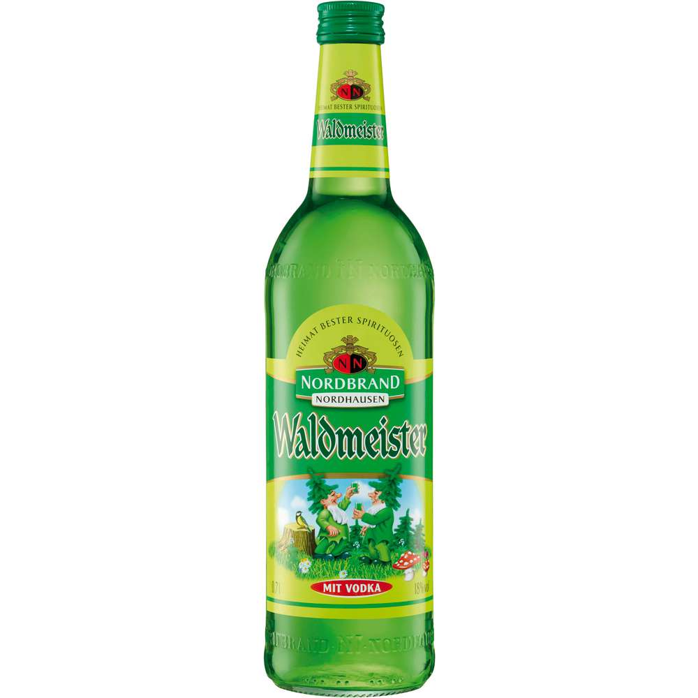 Produktabbildung Nordbrand Waldmeister mit Vodka