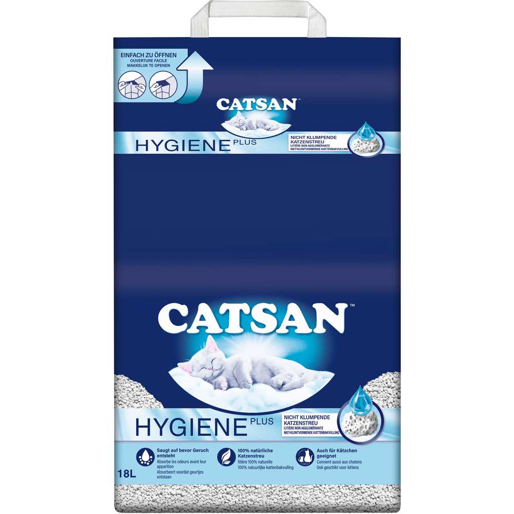 Produktabbildung Catsan Katzenstreu Hygiene Plus