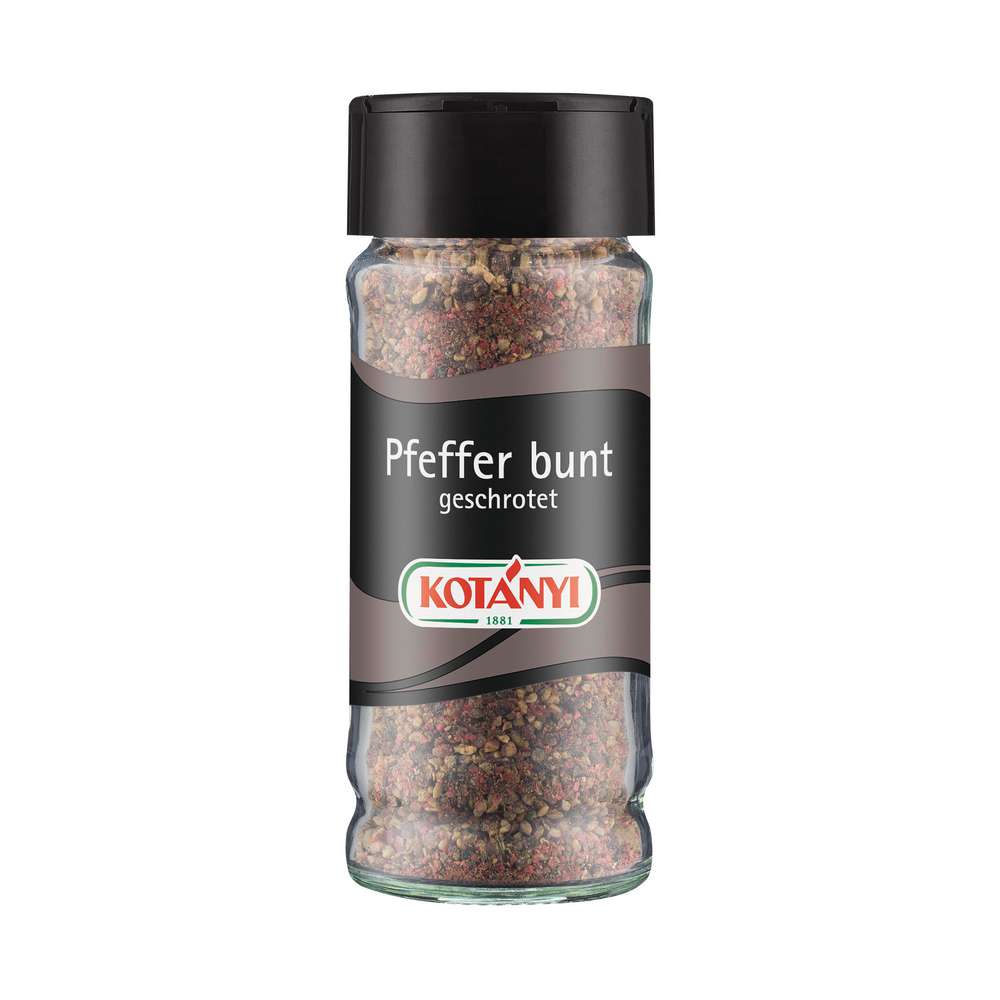 Produktabbildung Kotányi Pfeffer bunt geschrotet