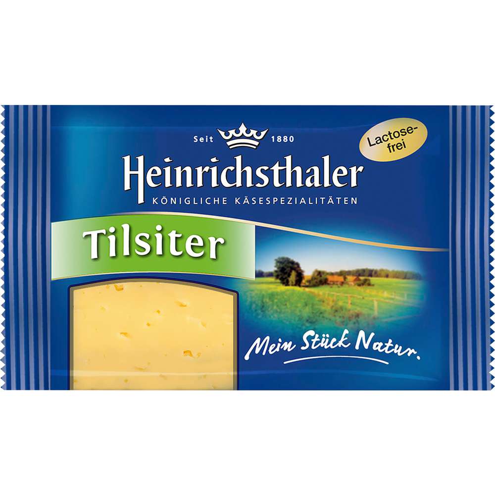 Produktabbildung Heinrichsthaler Schnittkäse Tilsiter