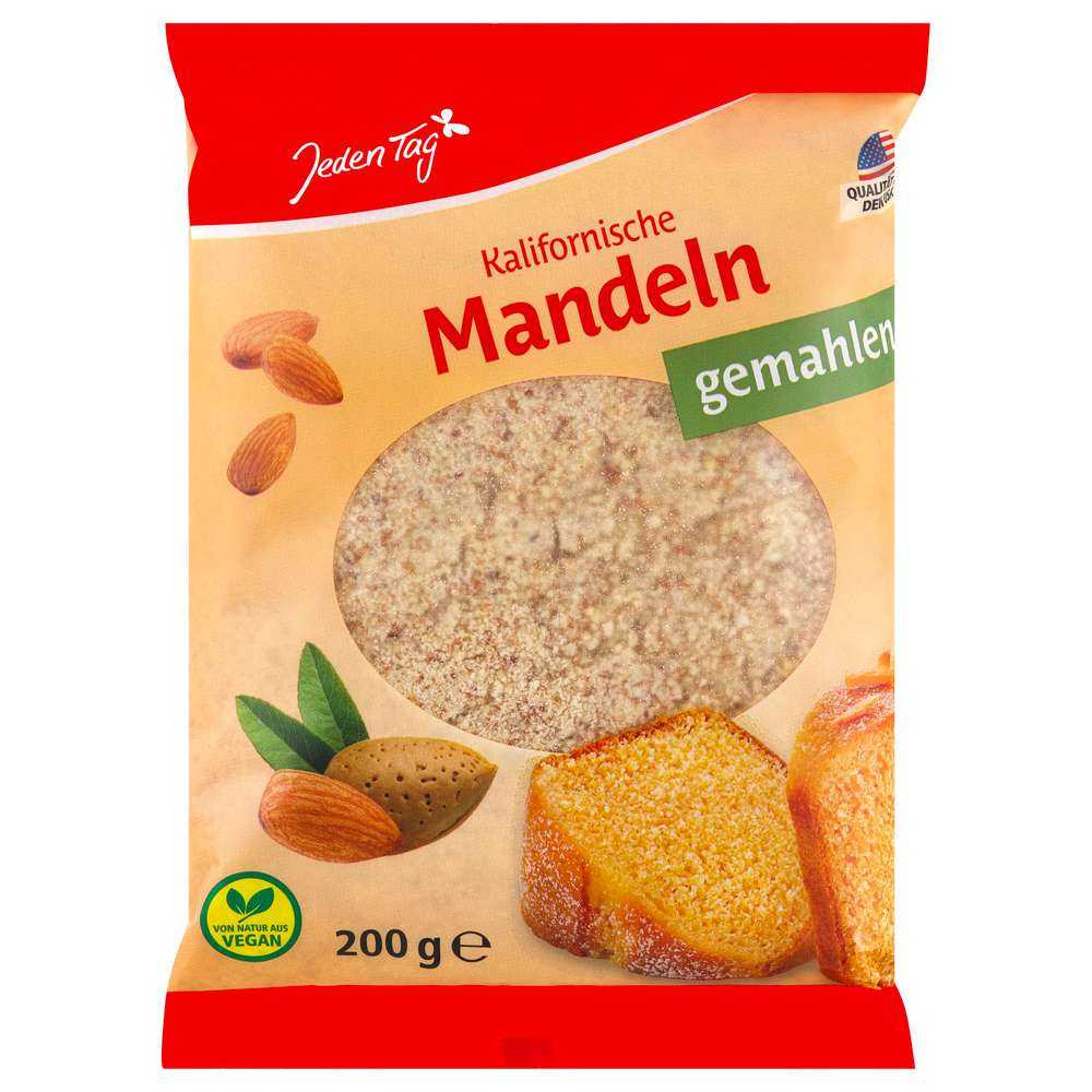 Produktabbildung Jeden Tag Mandeln, gerieben