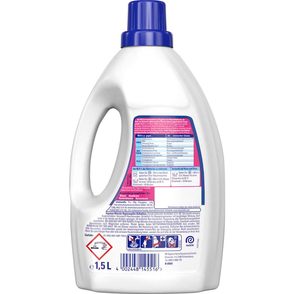 Produktabbildung Sagrotan Wäsche Hygienespüler, Duftedition