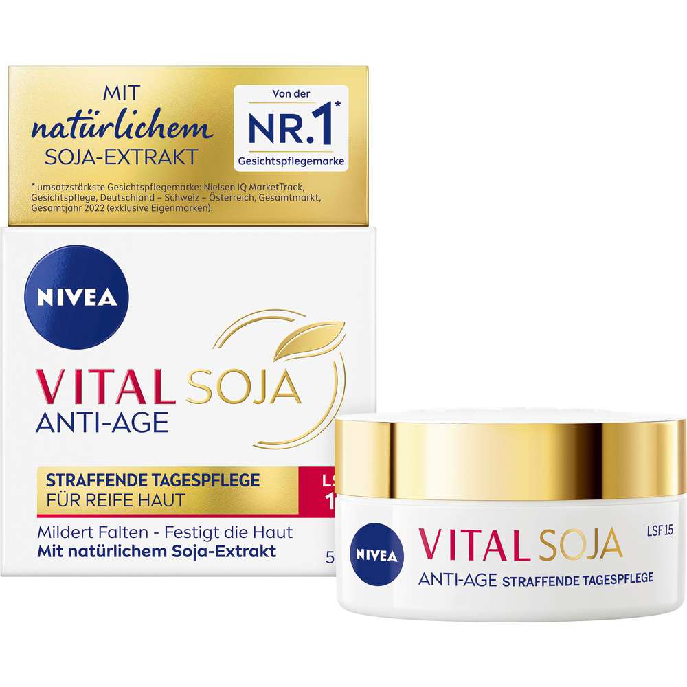 Produktabbildung Nivea Vital Soja Anti-Age Tagespflege, LSF 15