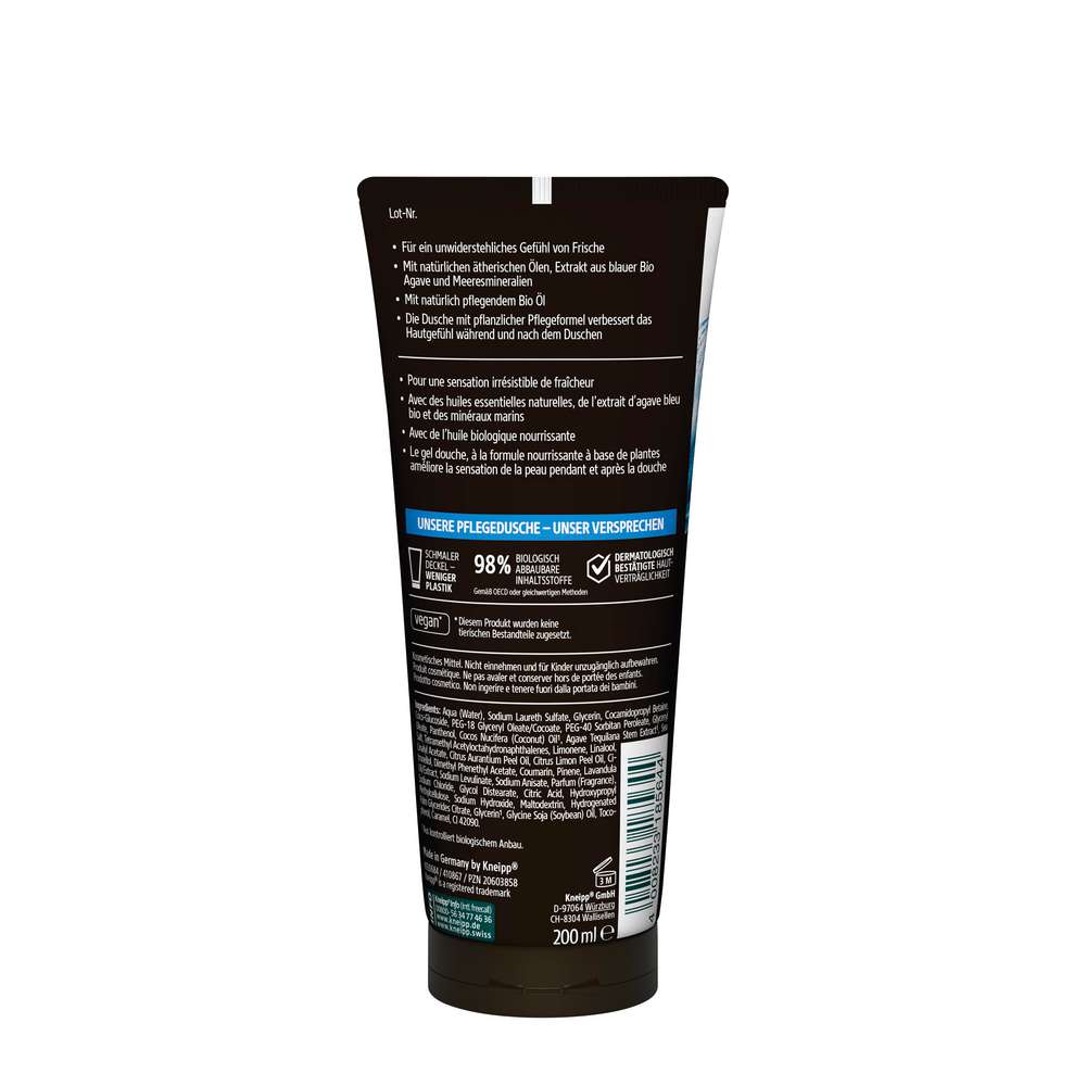 Produktabbildung Kneipp Pflegedusche Men 3in1, Frische Pur