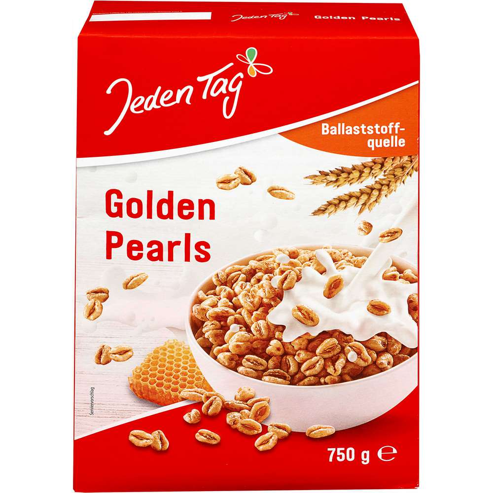 Produktabbildung Jeden Tag Cerealien Golden Pearls