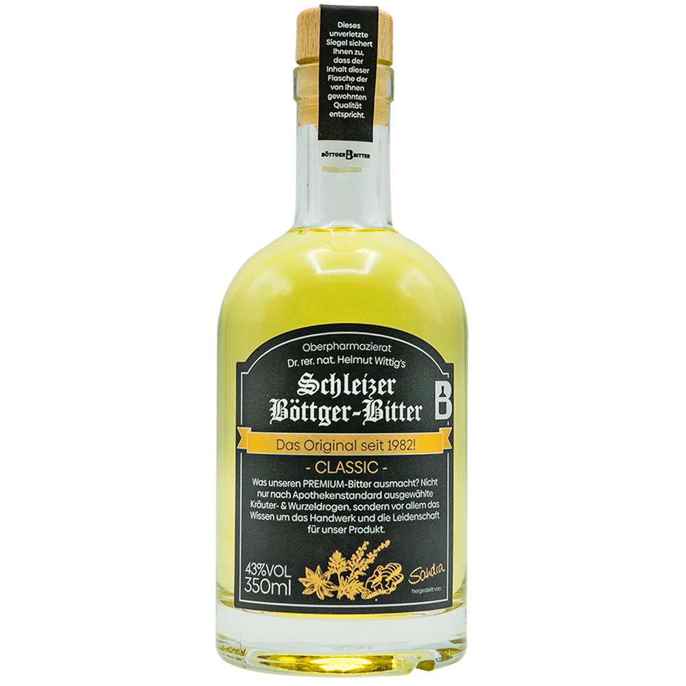 Produktabbildung Böttger Bitter Classic Likör Zuckerfrei 43%
