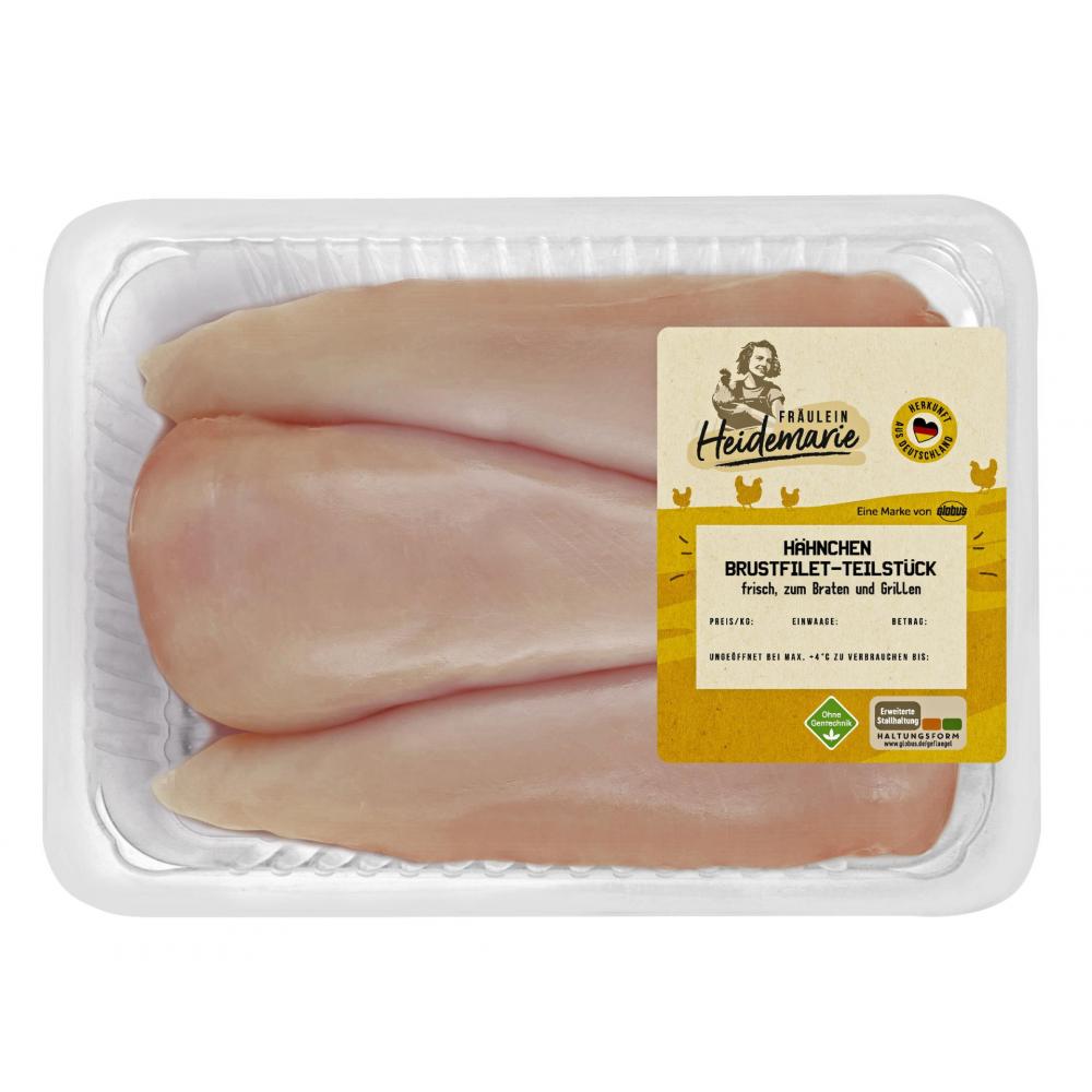 Produktabbildung keine Marke Fräulein Heidemarie Hähnchen-Brustfilet-Teilstück, 600 g