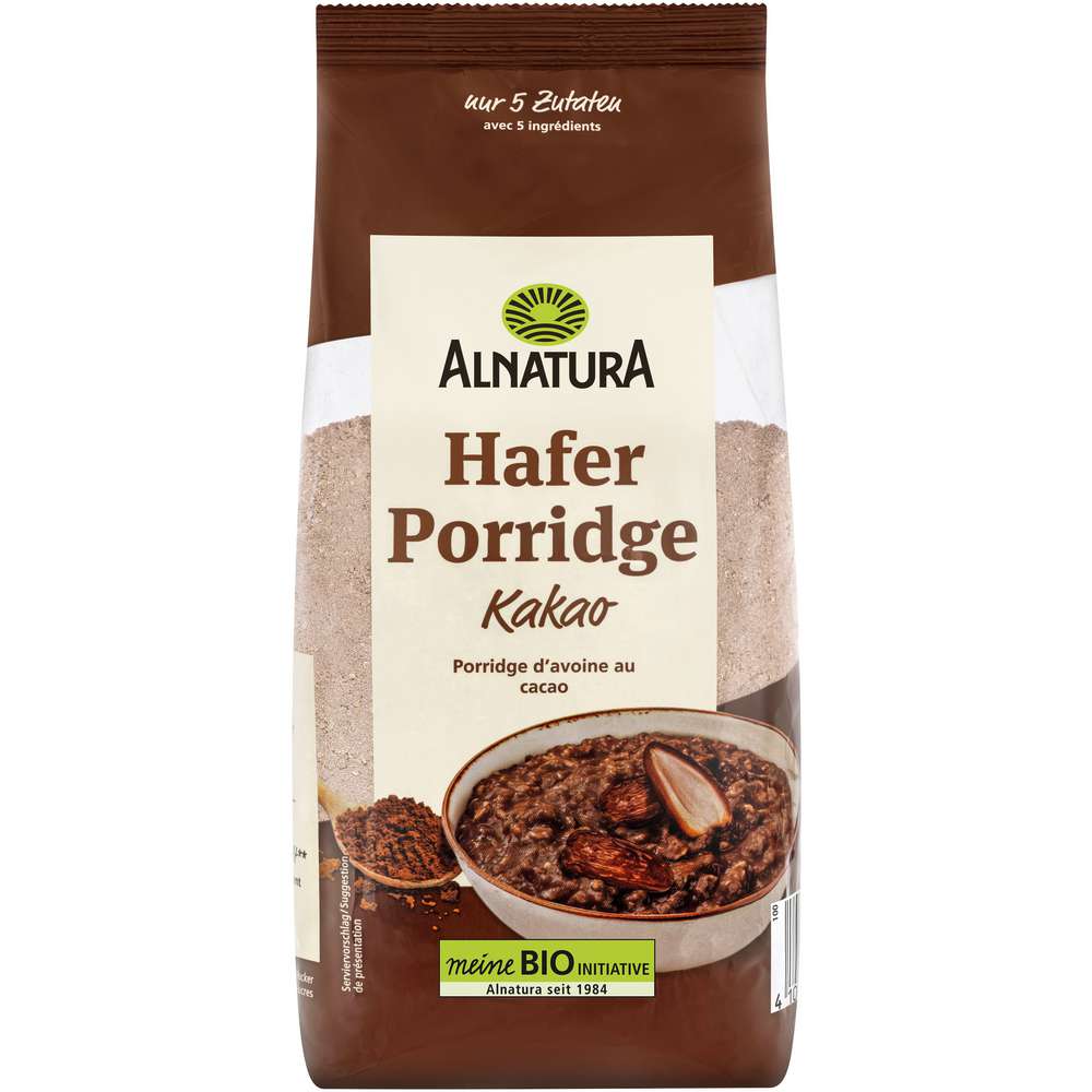 Produktabbildung Alnatura Bio Hafer Porridge Kakao
