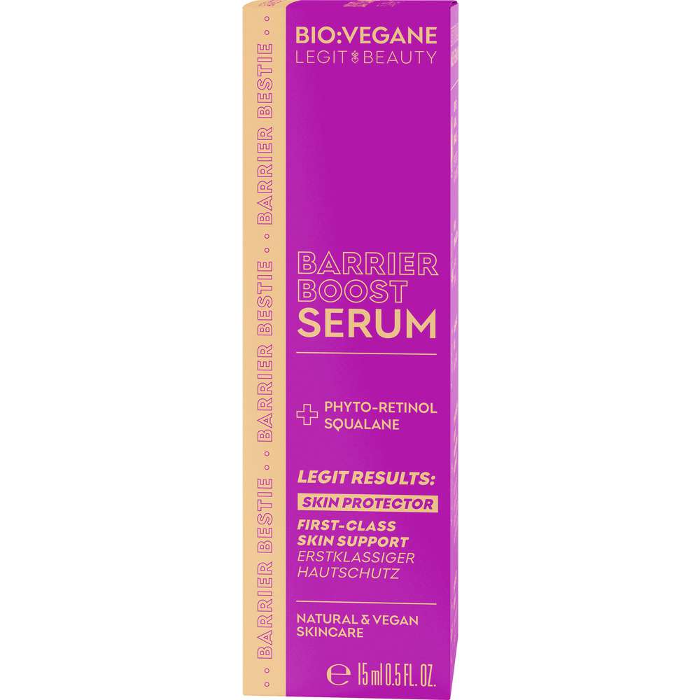 Produktabbildung Bio Végane Barrier Boost Serum