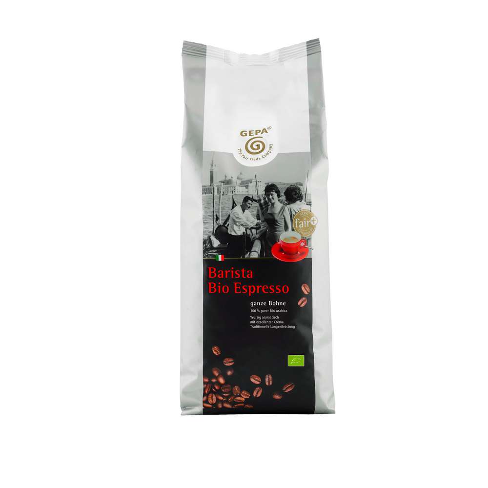 Produktabbildung Gepa Bio Barista Espresso, ganze Bohne