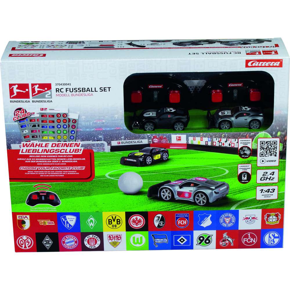 Produktabbildung Carrera RC Fußball Set Modell Bundesliga