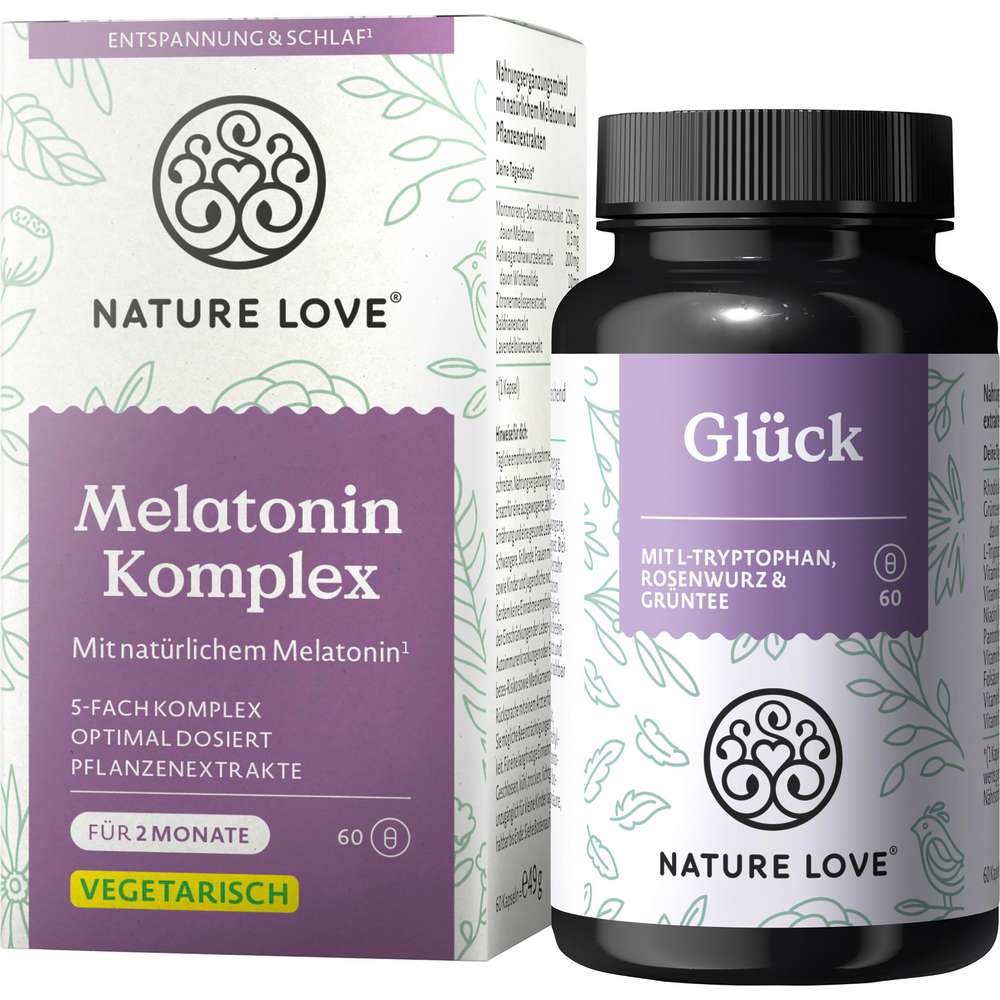Produktabbildung Nature Love Melatonin Komplex