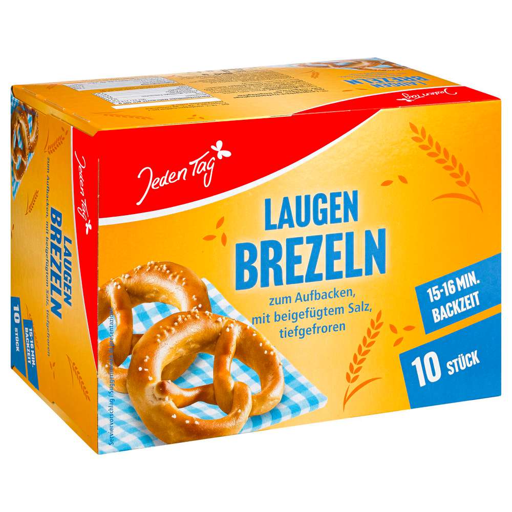 Produktabbildung Jeden Tag Laugenbrezeln zum Aufbacken