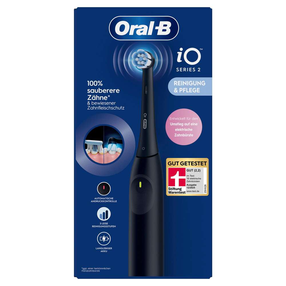 Produktabbildung Oral-B Elektrische Zahnbürste iO2 Night Black