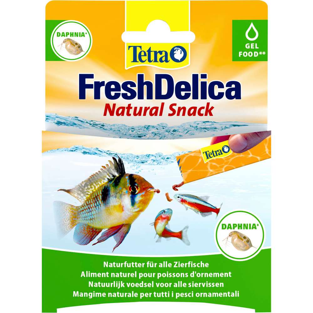Produktabbildung Tetra Fischfutter FreshDelica, Daphnien