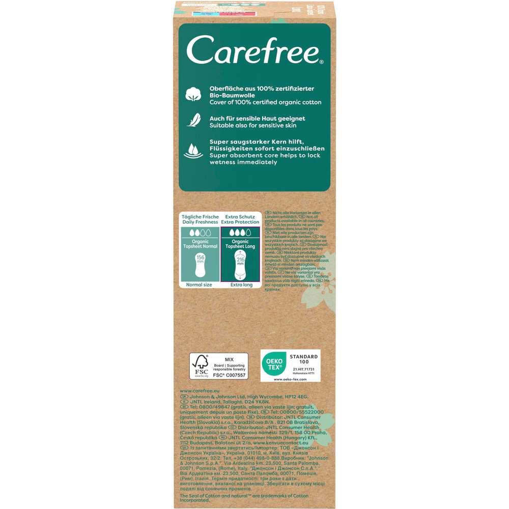Produktabbildung Carefree Slipeinlagen Plus Normal mit Duft