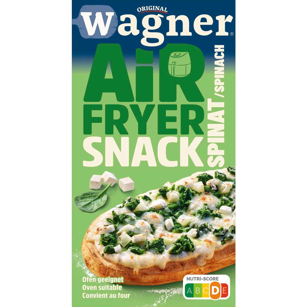 Produktabbildung Wagner Airfryer Snack Spinat 