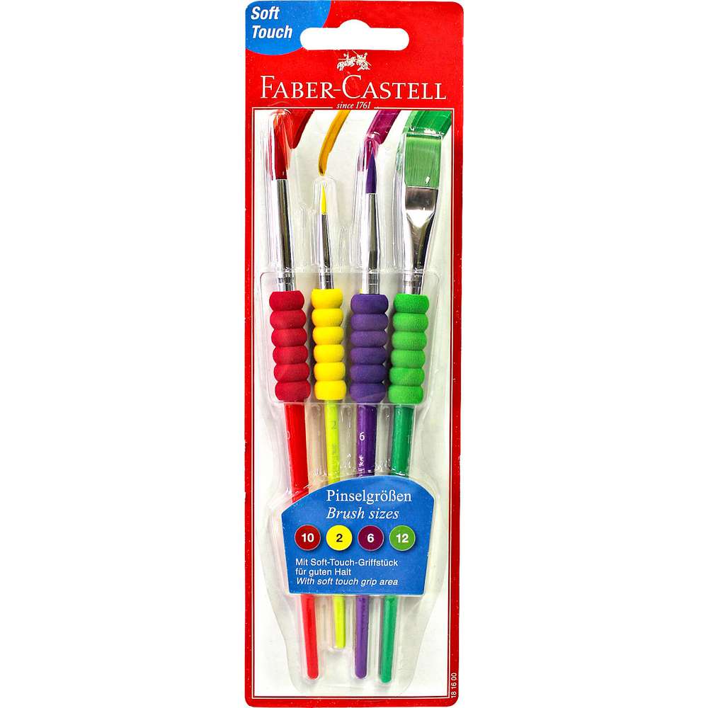 Produktabbildung Faber-Castell Pinsel mit Softtoúch-Griffstück