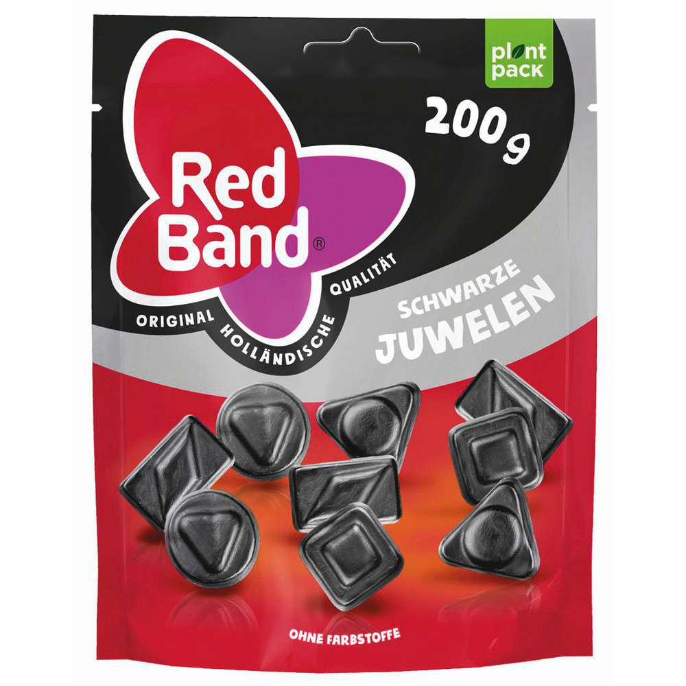Produktabbildung Red Band Lakritz Schwarze Juwelen