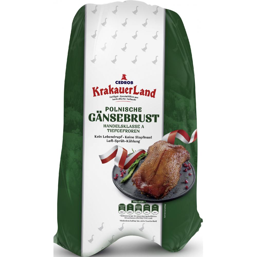 Produktabbildung keine Marke Cedrob Krakauer Land  Polnische Gänsebrust, 1.100 g
