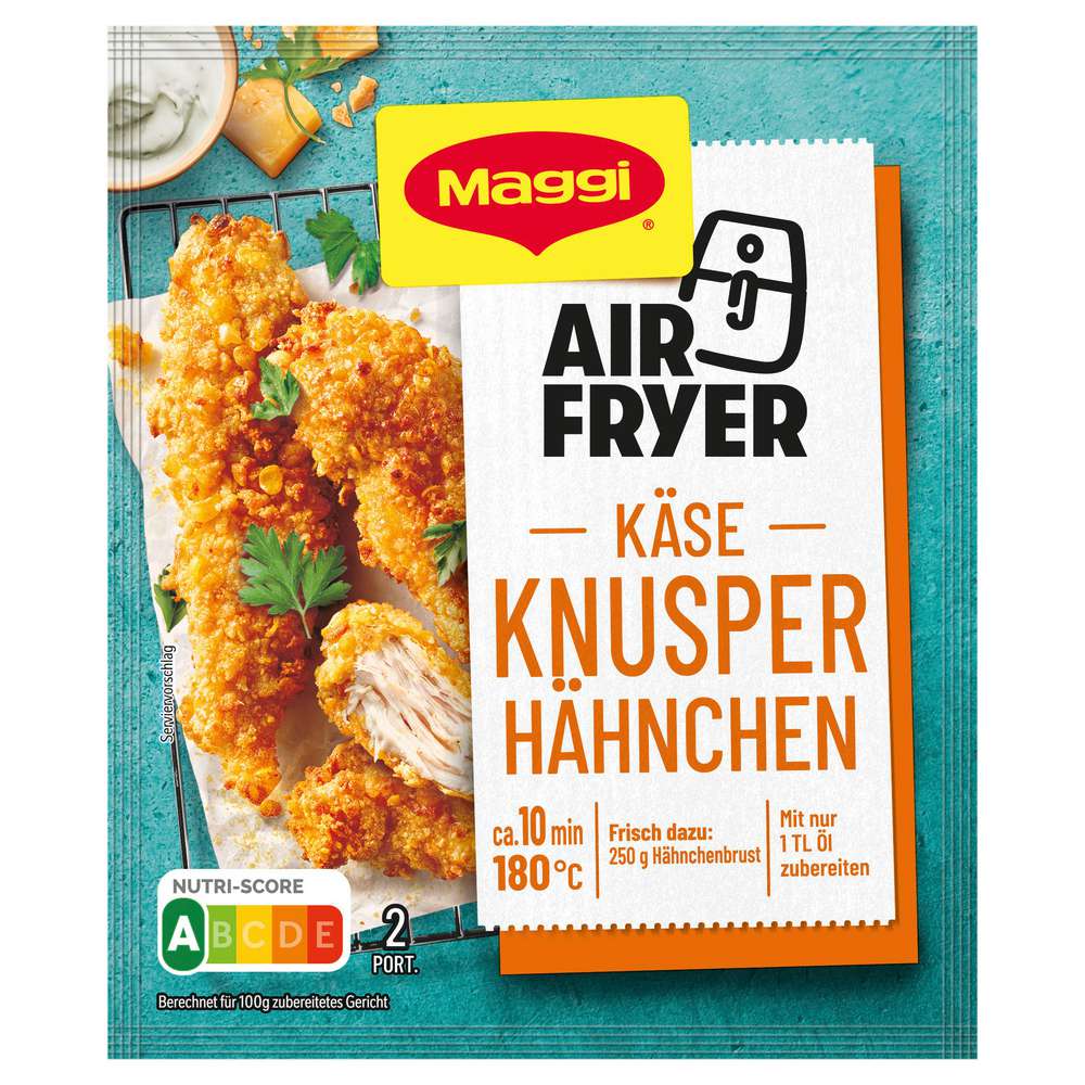 Produktabbildung Maggi Fix-Würzmischung Airfryer, Knusper Hähnchen-Käse