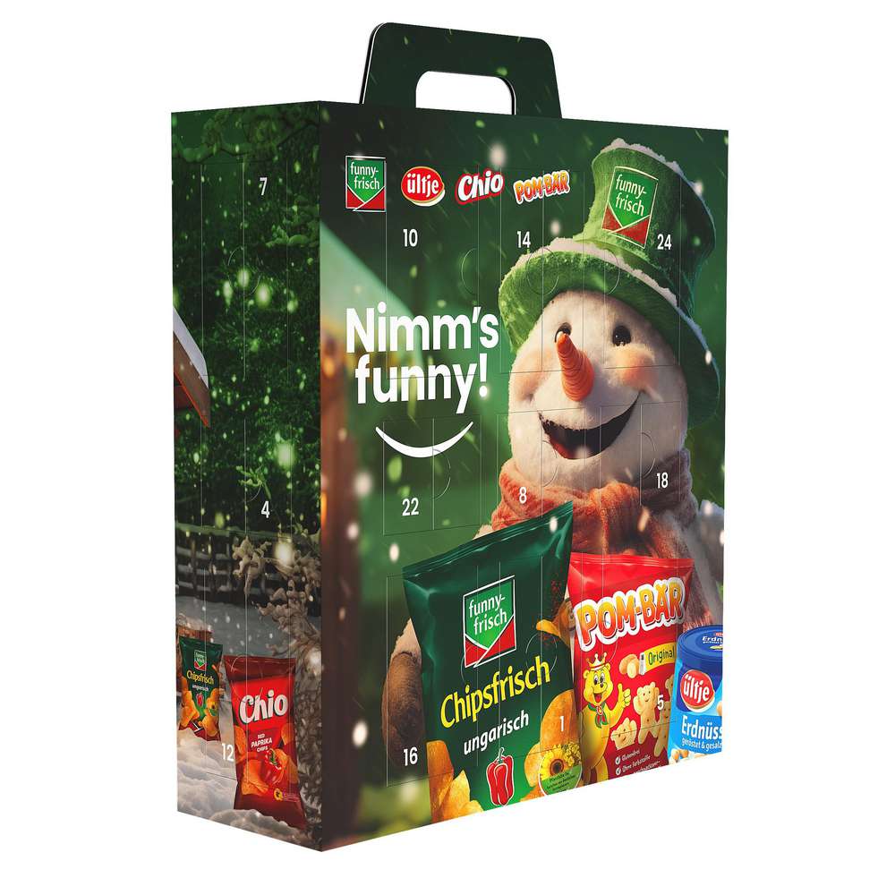 Produktabbildung funny-frisch Adventskalender Chips