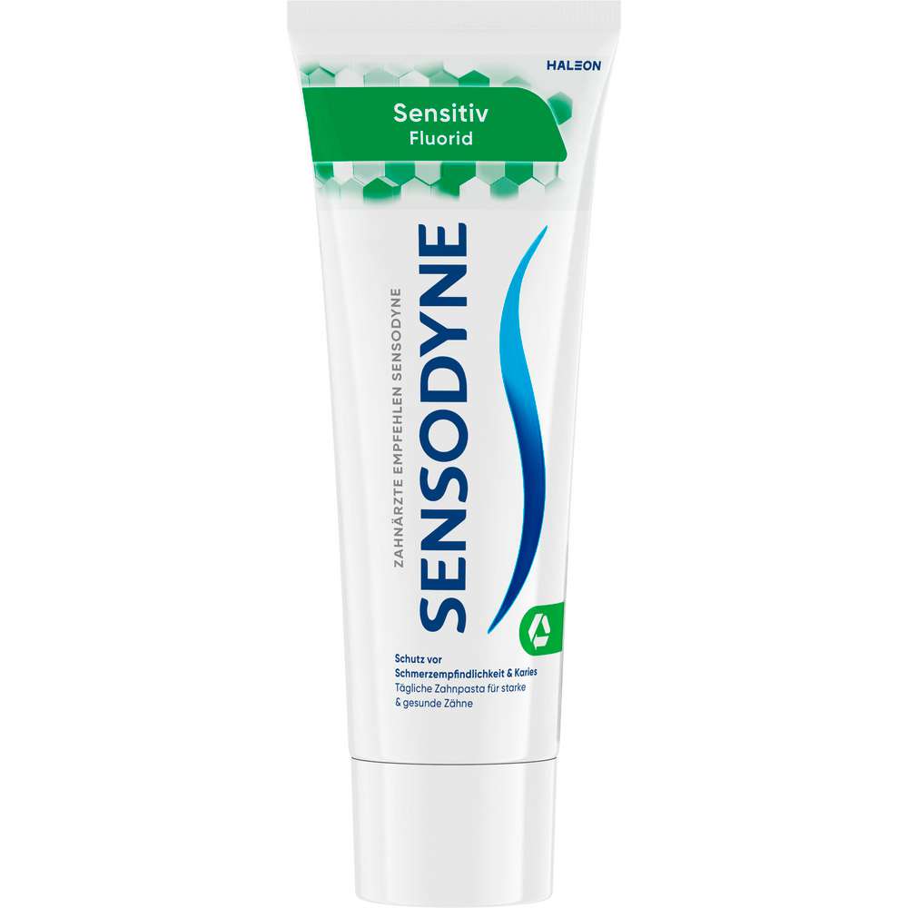 Produktabbildung Sensodyne Zahncreme Sensitiv Fluorid