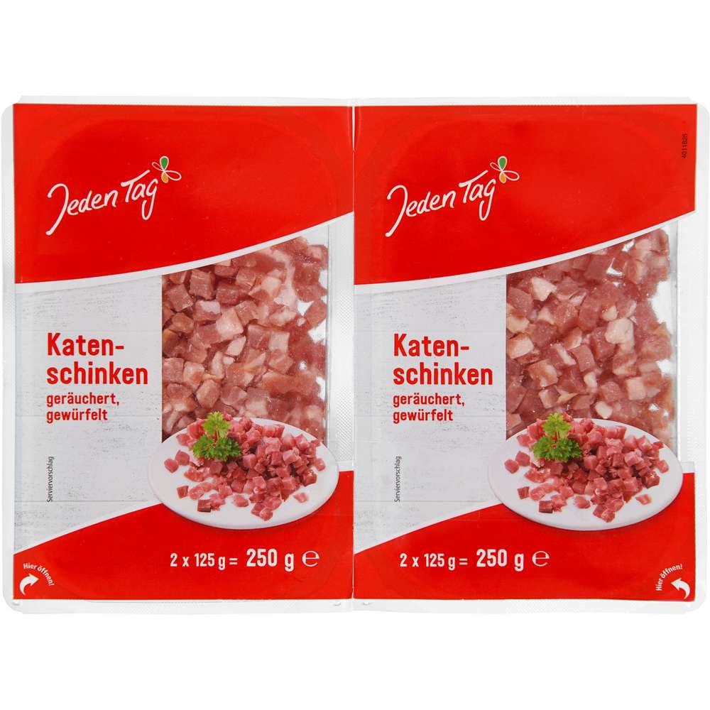 Produktabbildung Jeden Tag Katenschinken gewürfelt