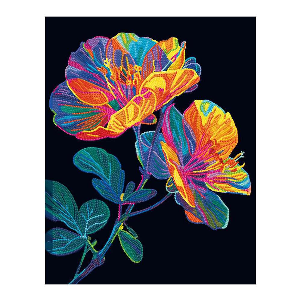 Produktabbildung Carletto Diamond Painting Neon Blumen