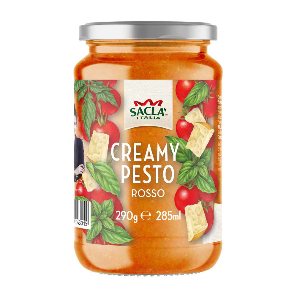 Produktabbildung Saclà Creamy Pesto, Rosso