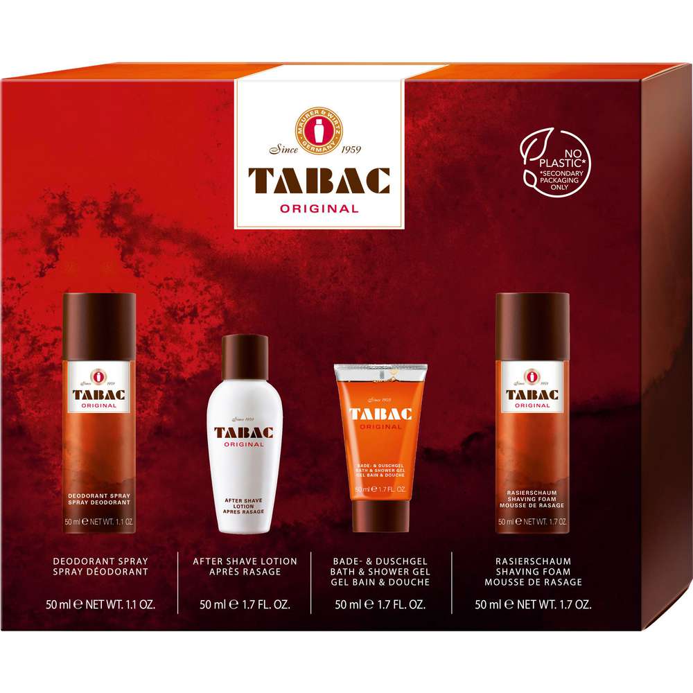 Produktabbildung Tabac Herren Quattro Geschenkset, Original