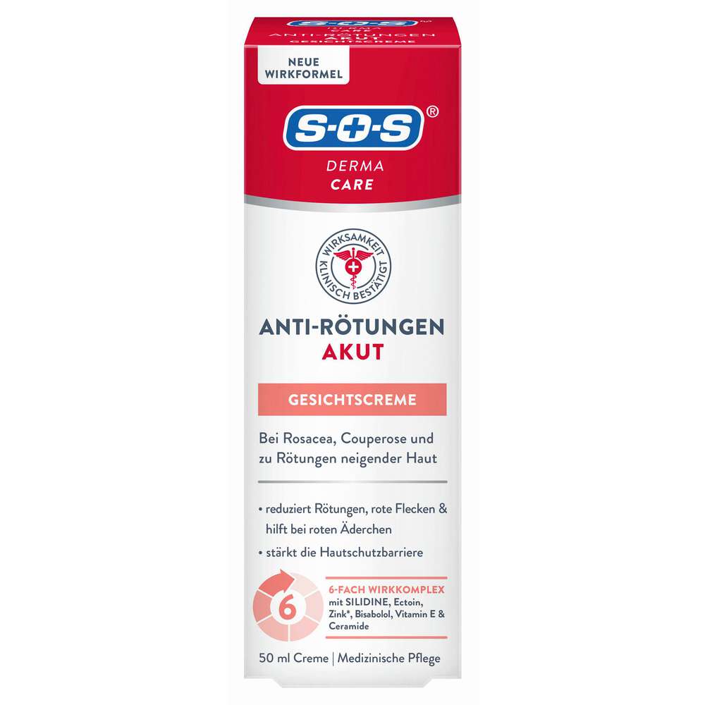 Produktabbildung SOS Gesichtscreme Anti-Rötungen Akut