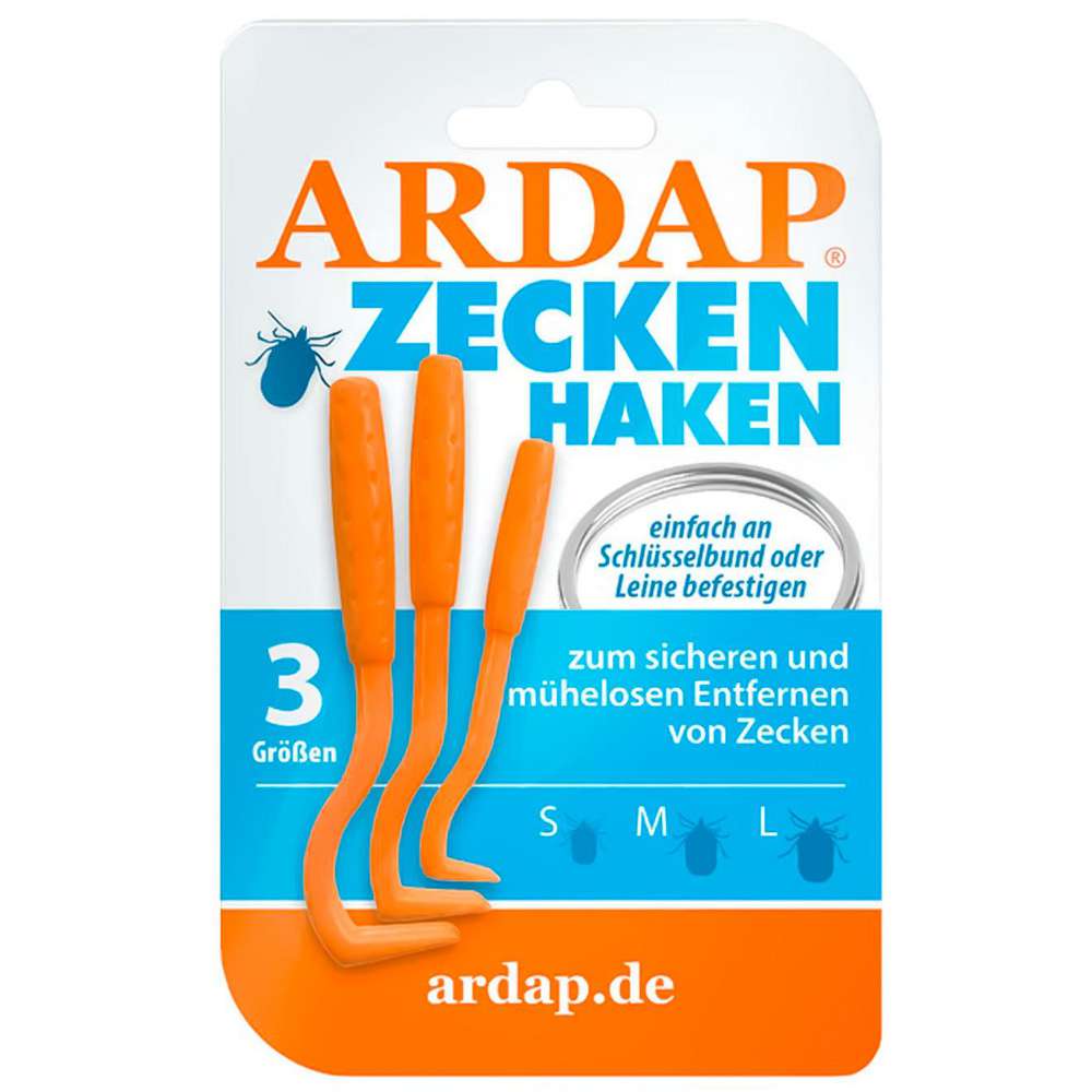 Produktabbildung Ardap Zeckenhaken 3er Set