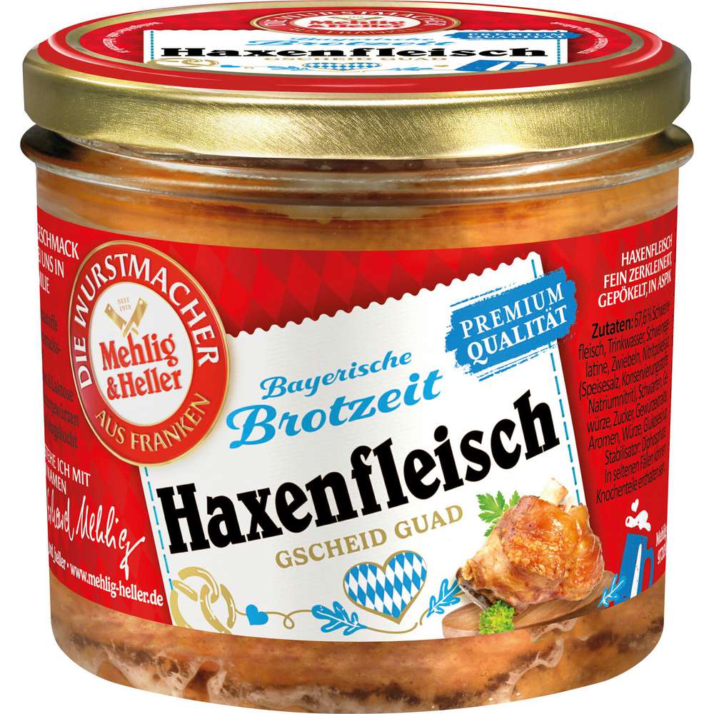 Produktabbildung die Wurstmacher Mehlig & Heller Haxenfleisch