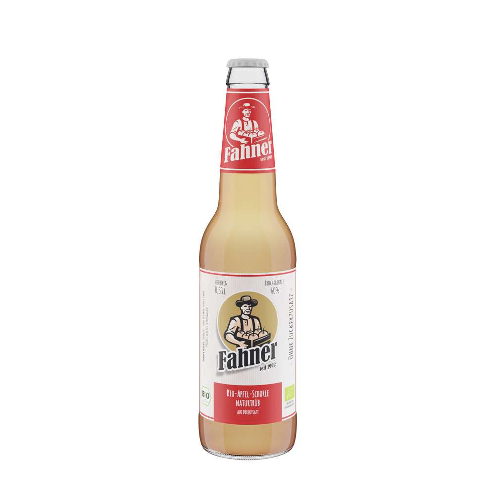 Produktabbildung Fahner Bio Apfelsaft-Schorle
