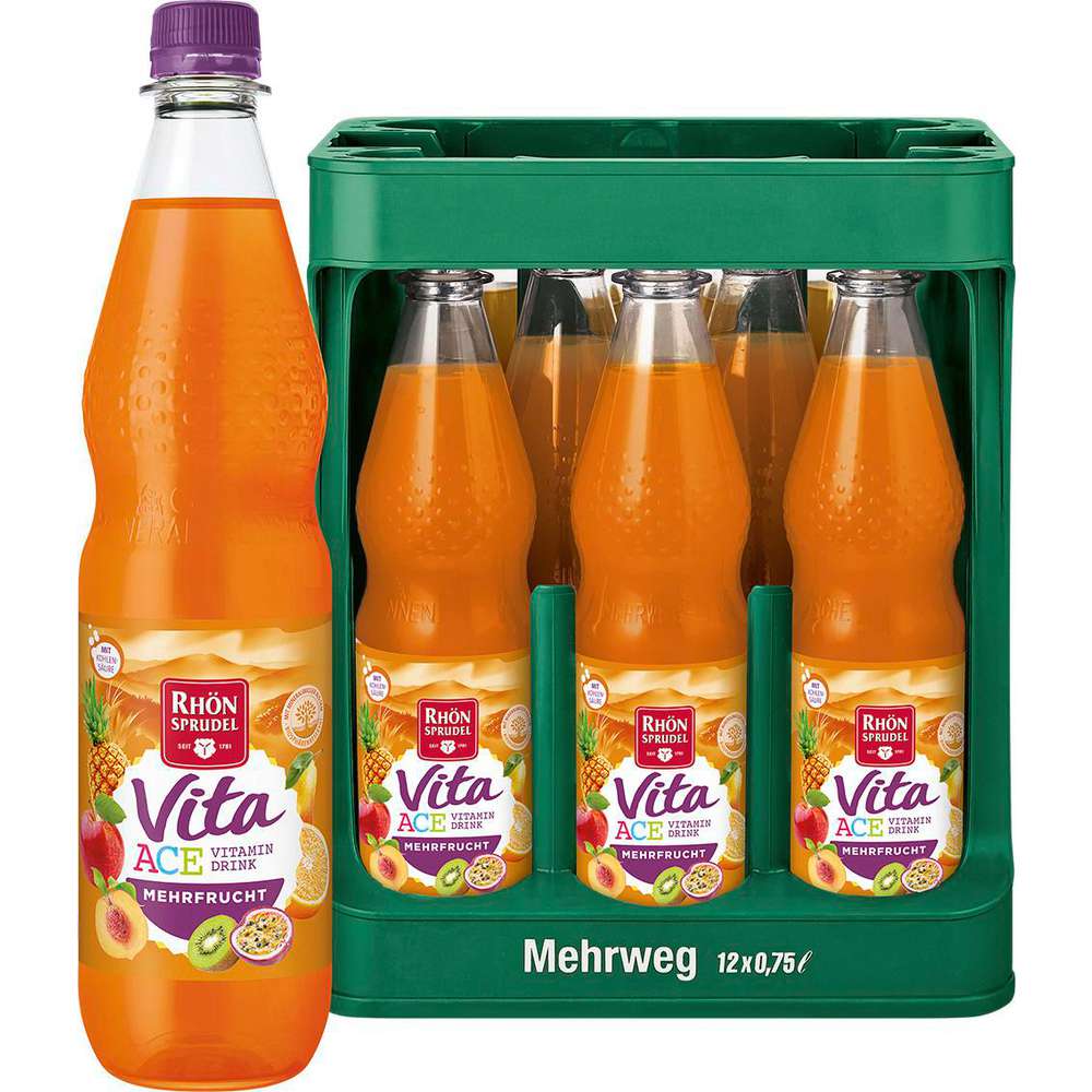 Produktabbildung Rhön Sprudel Vita ACE Mehrfruchtsaft (12x 0,750 Liter)