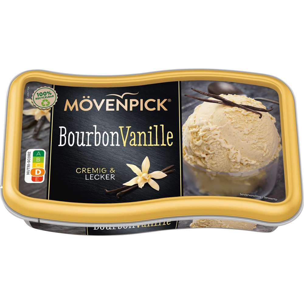 Produktabbildung Mövenpick Eis, Bourbon Vanille