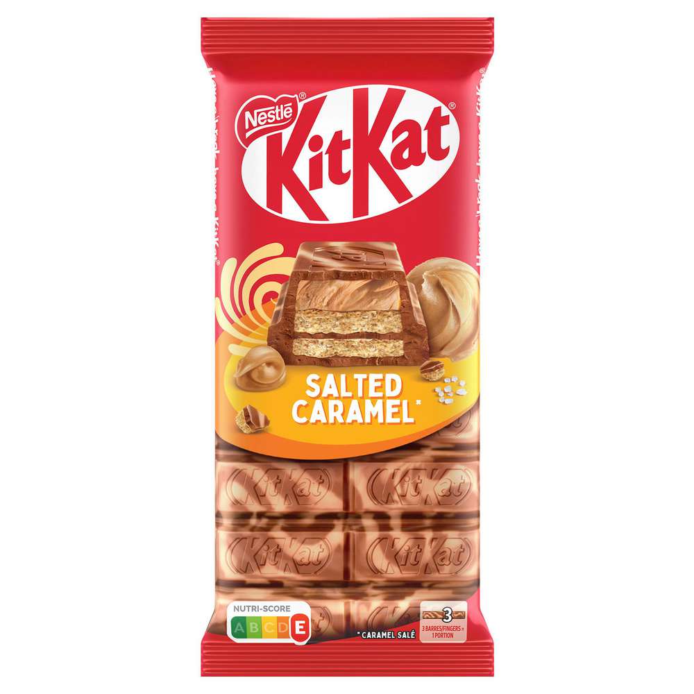Produktabbildung Nestle Kit Kat Tablet Salted Caramel