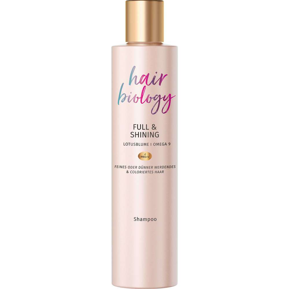 Produktabbildung Hair Biology Shampoo Full & Shining