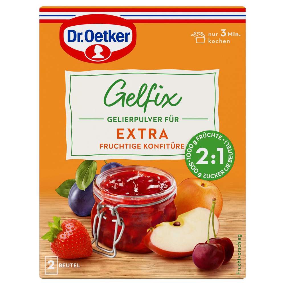 Produktabbildung Dr. Oetker Gelierfix Extra 2:1