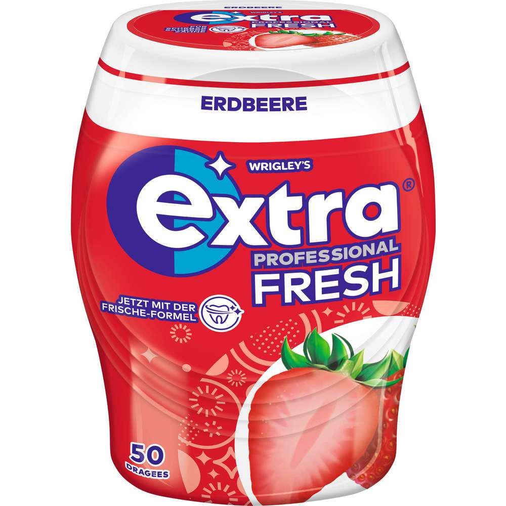 Produktabbildung Wrigley's Kaugummi Extra Professional, Fresh Erdbeere