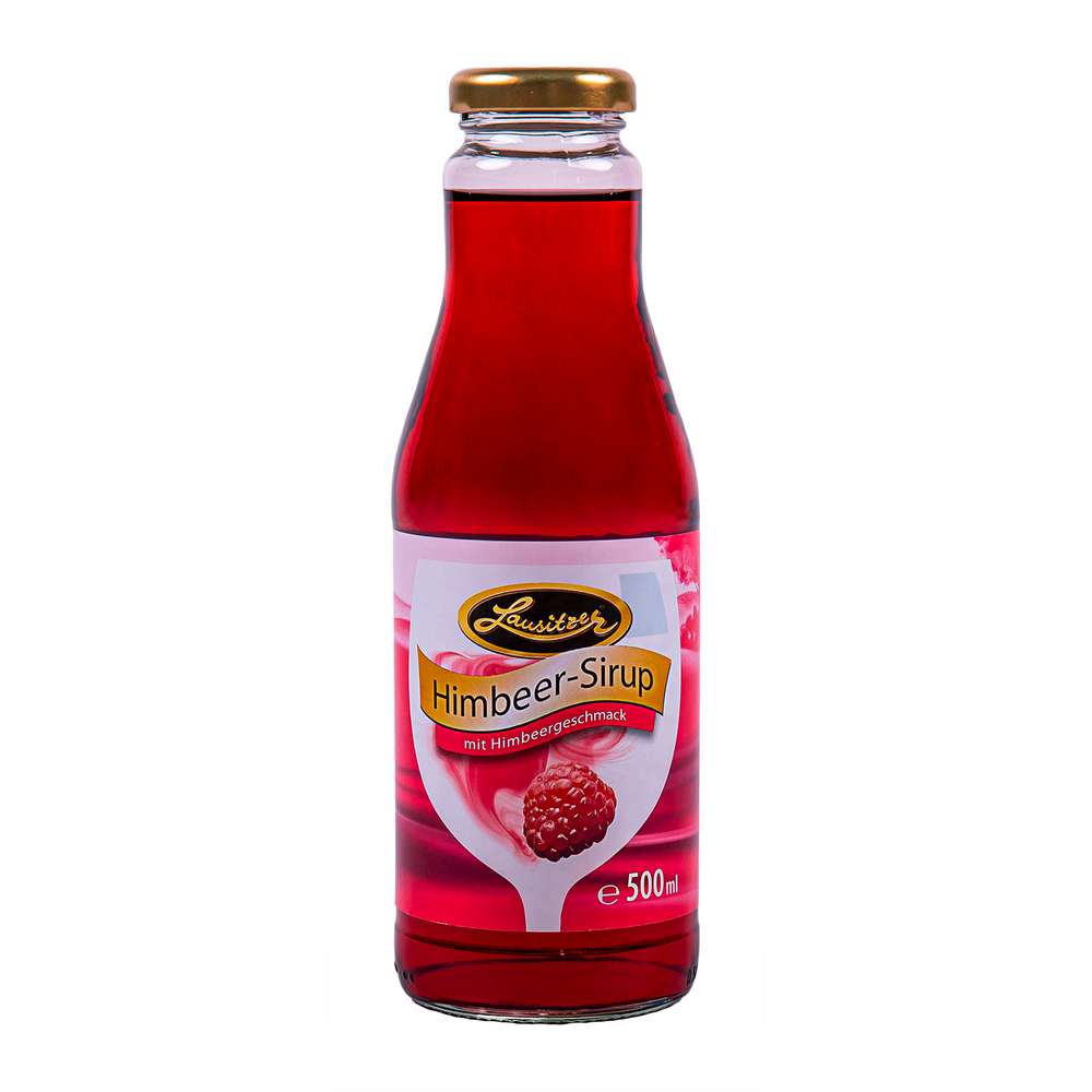 Produktabbildung Lausitzer Himbeer-Sirup