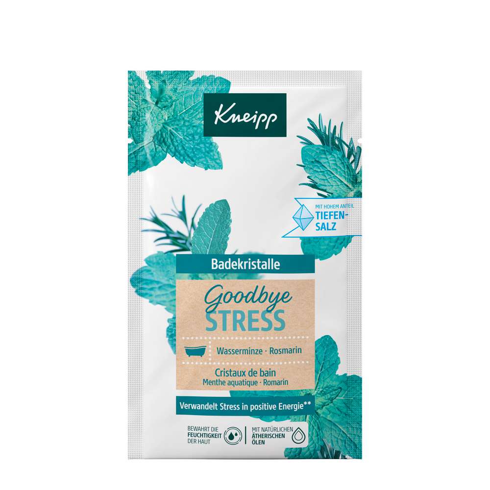 Produktabbildung Kneipp Badezusatz Goodbye Stress, Wasserminze/Rosmarin